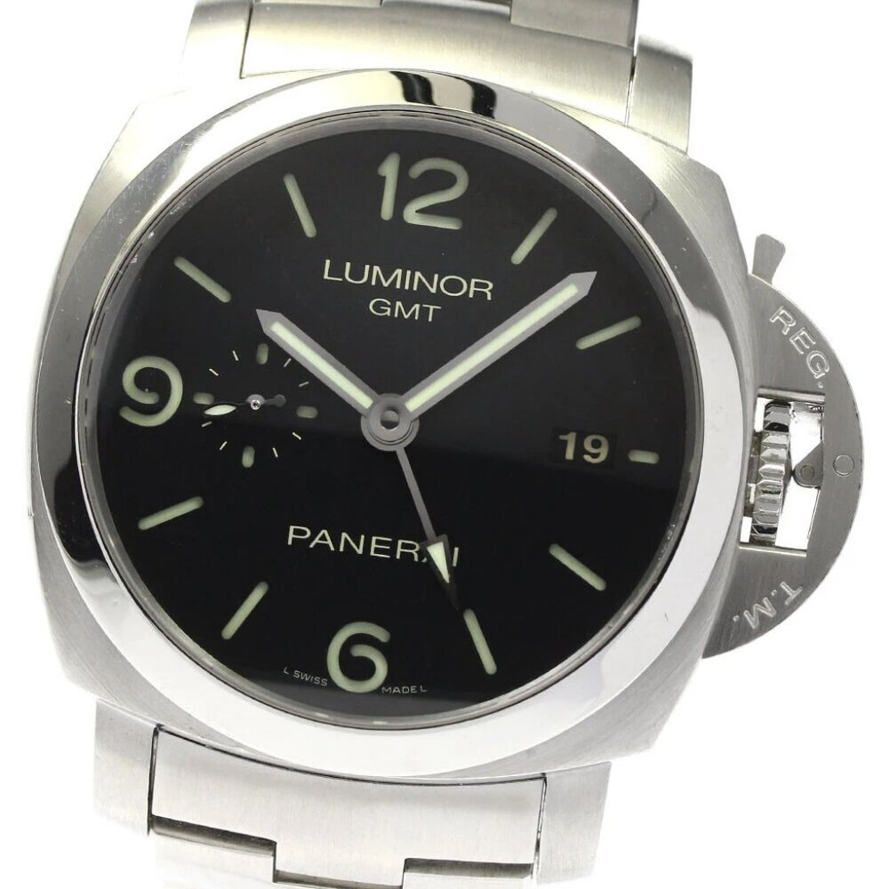 PANERAI Luminor 1950 3 Days GMT black Dial Automatic Men's Watch